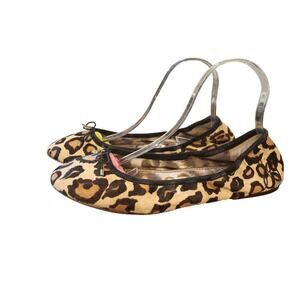 Sam Edleman Felicia Leopard print flexible ballet flats  Size 11